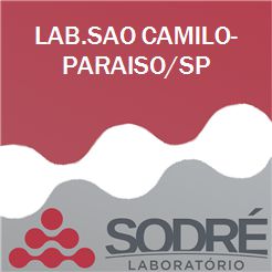 Exame Toxicológico - Paraiso-SP - LAB.SAO CAMILO-PARAISO/SP (C.N.H, Empregado CLT, Concurso Público)