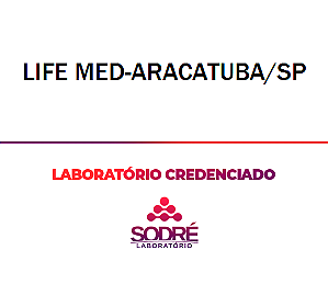 Exame Toxicológico - Aracatuba-SP - LIFE MED-ARACATUBA/SP (C.N.H, Empregado CLT, Concurso Público)