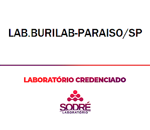 Exame Toxicológico - Paraiso-SP - LAB.BURILAB-PARAISO/SP (C.N.H, Empregado CLT, Concurso Público)