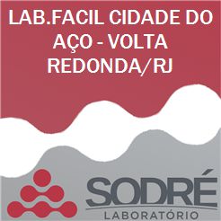 Exame Toxicológico - Volta Redonda-RJ - LAB.FACIL CIDADE DO AÇO - VOLTA REDONDA/RJ (C.N.H, Empregado CLT, Concurso Público)