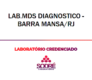 Exame Toxicológico - Barra Mansa-RJ - LAB.MDS DIAGNOSTICO - BARRA MANSA/RJ (C.N.H, Empregado CLT, Concurso Público)