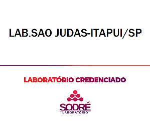 Exame Toxicológico - Itapui-SP - LAB.SAO JUDAS-ITAPUI/SP (C.N.H, Empregado CLT, Concurso Público)