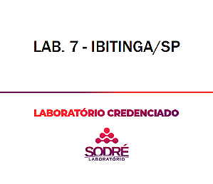 Exame Toxicológico - Ibitinga-SP - LAB. 7 - IBITINGA/SP (C.N.H, Empregado CLT, Concurso Público)