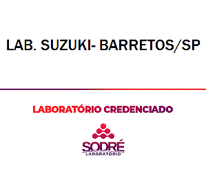 Exame Toxicológico - Barretos-SP - LAB. SUZUKI- BARRETOS/SP (C.N.H, Empregado CLT, Concurso Público)