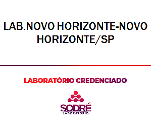 Exame Toxicológico - Novo Horizonte-SP - LAB.NOVO HORIZONTE-NOVO HORIZONTE/SP (C.N.H, Empregado CLT, Concurso Público)