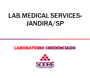Exame Toxicológico - Jandira-SP - LAB.MEDICAL SERVICES-JANDIRA/SP (C.N.H, Empregado CLT, Concurso Público)