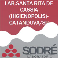 Exame Toxicológico - Catanduva-SP - LAB.SANTA RITA DE CASSIA (HIGIENOPOLIS)-CATANDUVA/SP (C.N.H, Empregado CLT, Concurso Público)