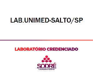 Exame Toxicológico - Salto-SP - LAB.UNIMED-SALTO/SP (C.N.H, Empregado CLT, Concurso Público)