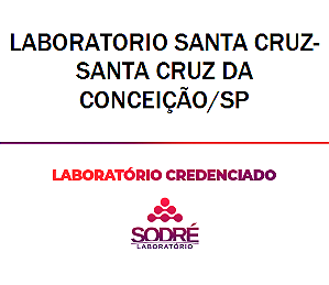 Exame Toxicológico - Santa Cruz Da Conceicao-SP - LABORATORIO SANTA CRUZ-SANTA CRUZ DA CONCEIÇÃO/SP (C.N.H, Empregado CLT, Concurso Público)