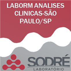 Exame Toxicológico - Sao Paulo-SP - LABORM ANALISES CLINICAS-SÃO PAULO/SP (C.N.H, Empregado CLT, Concurso Público)