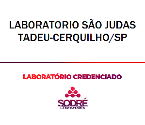 Exame Toxicológico - Cerquilho-SP - LABORATORIO SÃO JUDAS TADEU-CERQUILHO/SP (C.N.H, Empregado CLT, Concurso Público)