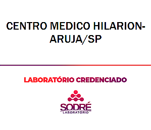 Exame Toxicológico - Aruja-SP - CENTRO MEDICO HILARION-ARUJA/SP (C.N.H, Empregado CLT, Concurso Público)