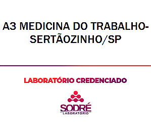 Exame Toxicológico - Sertaozinho-SP - A3 MEDICINA DO TRABALHO-SERTÃOZINHO/SP (C.N.H, Empregado CLT, Concurso Público)