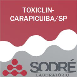 Exame Toxicológico - Carapicuiba-SP - TOXICLIN-CARAPICUIBA/SP (C.N.H, Empregado CLT, Concurso Público)
