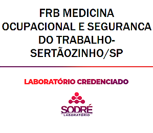Exame Toxicológico - Sertaozinho-SP - FRB MEDICINA OCUPACIONAL E SEGURANCA DO TRABALHO-SERTÃOZINHO/SP (C.N.H, Empregado CLT, Concurso Público)