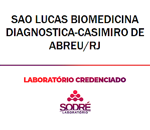 Exame Toxicológico - Casimiro De Abreu-RJ - SAO LUCAS BIOMEDICINA DIAGNOSTICA-CASIMIRO DE ABREU/RJ (C.N.H, Empregado CLT, Concurso Público)