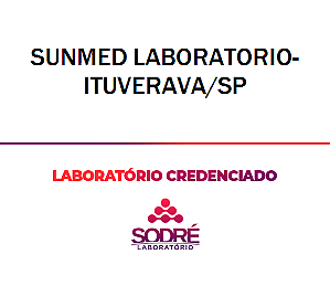 Exame Toxicológico - Ituverava-SP - SUNMED LABORATORIO-ITUVERAVA/SP (C.N.H, Empregado CLT, Concurso Público)