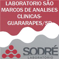 Exame Toxicológico - Guararapes-SP - LABORATORIO SÃO MARCOS DE ANALISES CLINICAS-GUARARAPES/SP (C.N.H, Empregado CLT, Concurso Público)
