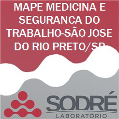 Exame Toxicológico - Sao Jose Do Rio Preto-SP - MAPE MEDICINA E SEGURANCA DO TRABALHO-SÃO JOSE DO RIO PRETO/SP (C.N.H, Empregado CLT, Concurso Público)