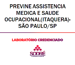 Exame Toxicológico - Sao Paulo-SP - PREVINE ASSISTENCIA MEDICA E SAUDE OCUPACIONAL(ITAQUERA)-SÃO PAULO/SP (C.N.H, Empregado CLT, Concurso Público)