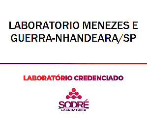Exame Toxicológico - Nhandeara-SP - LABORATORIO MENEZES E GUERRA-NHANDEARA/SP (C.N.H, Empregado CLT, Concurso Público)
