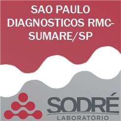 Exame Toxicológico - Sumare-SP - SAO PAULO DIAGNOSTICOS RMC-SUMARE/SP (C.N.H, Empregado CLT, Concurso Público)