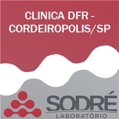 Exame Toxicológico - Cordeiropolis-SP - CLINICA DFR - CORDEIROPOLIS/SP (C.N.H, Empregado CLT, Concurso Público)