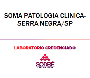 Exame Toxicológico - Serra Negra-SP - SOMA PATOLOGIA CLINICA-SERRA NEGRA/SP (C.N.H, Empregado CLT, Concurso Público)