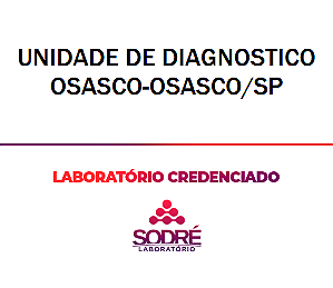Exame Toxicológico - Osasco-SP - UNIDADE DE DIAGNOSTICO OSASCO-OSASCO/SP (C.N.H, Empregado CLT, Concurso Público)