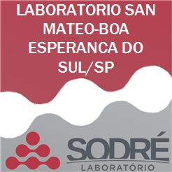 Exame Toxicológico - Boa Esperanca Do Sul-SP - LABORATORIO SAN MATEO-BOA ESPERANCA DO SUL/SP (C.N.H, Empregado CLT, Concurso Público)