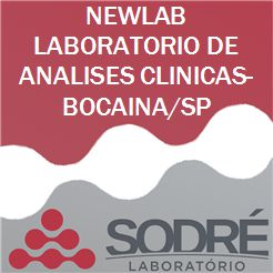 Exame Toxicológico - Bocaina-SP - NEWLAB LABORATORIO DE ANALISES CLINICAS-BOCAINA/SP (C.N.H, Empregado CLT, Concurso Público)
