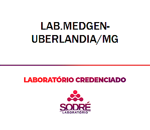 Exame Toxicológico - Uberlandia-MG - LAB.MEDGEN-UBERLANDIA/MG (C.N.H, Empregado CLT, Concurso Público)