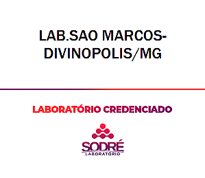 Exame Toxicológico - Divinopolis-MG - LAB.SAO MARCOS-DIVINOPOLIS/MG (C.N.H, Empregado CLT, Concurso Público)