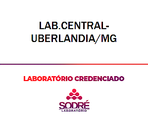 Exame Toxicológico - Uberlandia-MG - LAB.CENTRAL-UBERLANDIA/MG (C.N.H, Empregado CLT, Concurso Público)