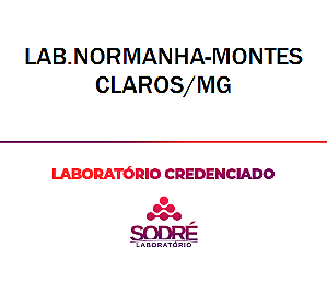 Exame Toxicológico - Montes Claros-MG - LAB.NORMANHA-MONTES CLAROS/MG (C.N.H, Empregado CLT, Concurso Público)