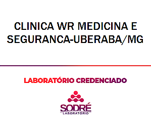Exame Toxicológico - Uberaba-MG - CLINICA WR MEDICINA E SEGURANCA-UBERABA/MG (C.N.H, Empregado CLT, Concurso Público)