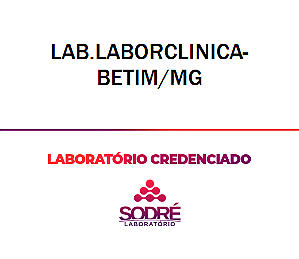 Exame Toxicológico - Betim-MG - LAB.LABORCLINICA-BETIM/MG (C.N.H, Empregado CLT, Concurso Público)