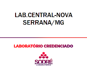 Exame Toxicológico - Nova Serrana-MG - LAB.CENTRAL-NOVA SERRANA/MG (C.N.H, Empregado CLT, Concurso Público)