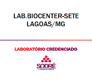 Exame Toxicológico - Sete Lagoas-MG - LAB.BIOCENTER-SETE LAGOAS/MG (C.N.H, Empregado CLT, Concurso Público)
