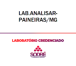 Exame Toxicológico - Paineiras-MG - LAB.ANALISAR-PAINEIRAS/MG (C.N.H, Empregado CLT, Concurso Público)