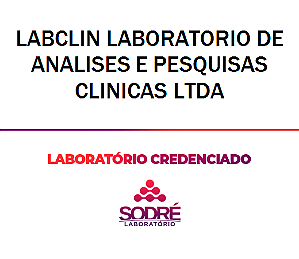 Exame Toxicológico - Muniz Freire-ES - LABCLIN LABORATORIO DE ANALISES E PESQUISAS CLINICAS LTDA (C.N.H, Empregado CLT, Concurso Público)