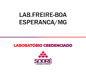 Exame Toxicológico - Boa Esperanca-MG - LAB.FREIRE-BOA ESPERANCA/MG (C.N.H, Empregado CLT, Concurso Público)