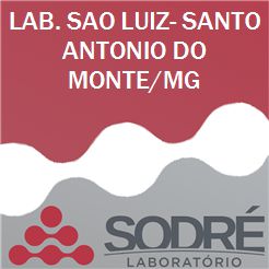 Exame Toxicológico - Santo Antonio Do Monte-MG - LAB. SAO LUIZ- SANTO ANTONIO DO MONTE/MG (C.N.H, Empregado CLT, Concurso Público)