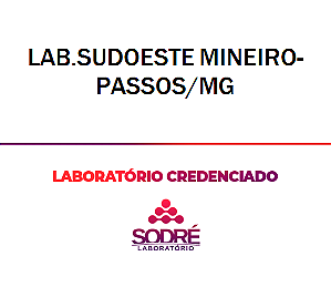 Exame Toxicológico - Passos-MG - LAB.SUDOESTE MINEIRO-PASSOS/MG (C.N.H, Empregado CLT, Concurso Público)