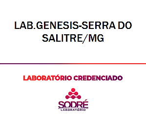 Exame Toxicológico - Serra Do Salitre-MG - LAB.GENESIS-SERRA DO SALITRE/MG (C.N.H, Empregado CLT, Concurso Público)
