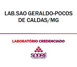 Exame Toxicológico - Pocos De Caldas-MG - LAB.SAO GERALDO-POCOS DE CALDAS/MG (C.N.H, Empregado CLT, Concurso Público)