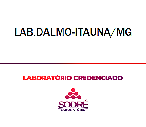 Exame Toxicológico - Itauna-MG - LAB.DALMO-ITAUNA/MG (C.N.H, Empregado CLT, Concurso Público)