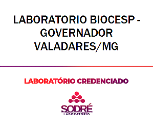 Exame Toxicológico - Governador Valadares-MG - LABORATORIO BIOCESP - GOVERNADOR VALADARES/MG (C.N.H, Empregado CLT, Concurso Público)