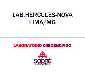 Exame Toxicológico - Nova Lima-MG - LAB.HERCULES-NOVA LIMA/MG (C.N.H, Empregado CLT, Concurso Público)