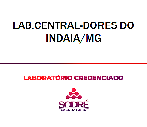 Exame Toxicológico - Dores Do Indaia-MG - LAB.CENTRAL-DORES DO INDAIA/MG (C.N.H, Empregado CLT, Concurso Público)